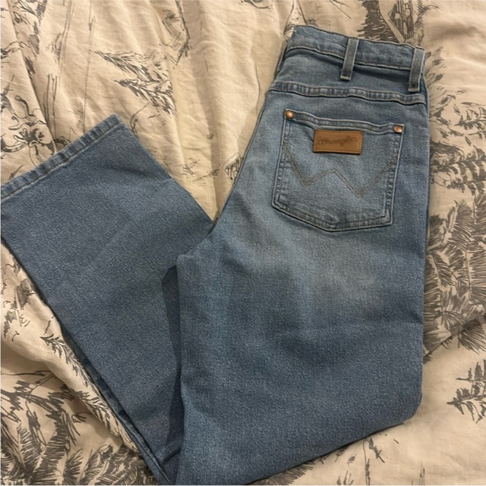 Wrangler Heritage bootcut blue jeans size 30